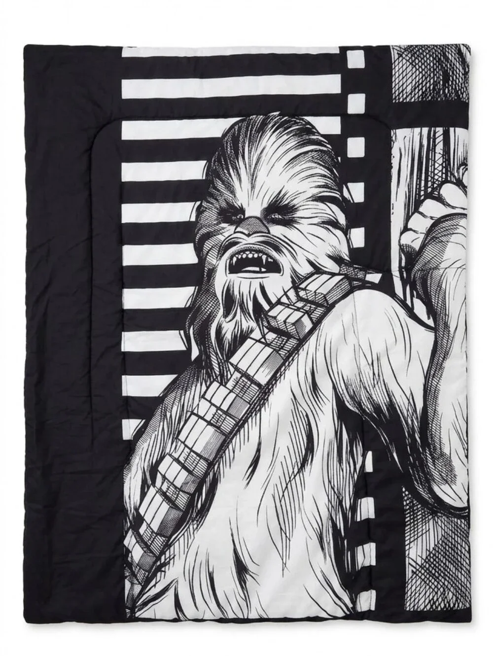 Star Wars Reversible Twin Comforter Darth Vader Chewbacca Nemcor Comic Book